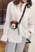 Minnie Mouse Kız Çocuk Silikon Çanta Cüzdan. - 3