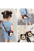 Minnie Mouse Kız Çocuk Silikon Çanta Cüzdan. - 2