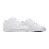 Nike Court Vision Low Triple White thumbnail 3