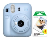 Fujifilm Instax Mini 12 Mavi Fotoğraf Makinesi ve 20'li Mini Film thumbnail 1