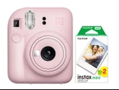 Fujifilm Instax Mini 12 Pembe Fotoğraf Makinesi ve 20'li Mini Film Seti - 1