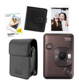 Fujifilm Instax Mini LiPlay Hybrid Deep Bronze Fotoğraf Makinesi 20'li Film - 1