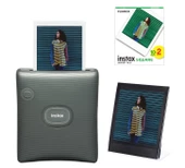 Fujifilm Instax SQ Link 20'li Square Film ve Pleksi Çerçeve Yeşil Yazıcı - 1