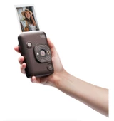 Fujifilm Instax Mini LiPlay Hybrid Deep Bronze Fotoğraf Makinesi-20'li Film ve Çerçeve Hediye Seti - 6