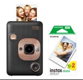 Fujifilm Instax Mini LiPlay Hybrid Elegant Black Fotoğraf Makinesi ve 20'li Mini Film thumbnail 1