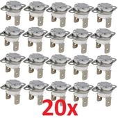 20 Adet KSD302 70C 16A Limit Termostat - 4