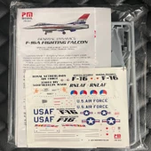F-16 A  ROYAL NETHERLANDS & USA PM Model Plastik Uçak Maket Kiti - 5