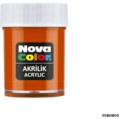 NOVA COLOR AKRİLİK BOYA TURUNCU 30 CC - 1