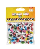 Hayal Sepeti Renkli Oynar Göz 25mm  - 25 Adetli Paket - 1