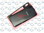 Samsung Galaxy A20 A 205 Kasa Arka Pil Batarya Kapağı SİYAH - 1