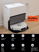 Roborock 10.000 PA Ultra Çekim gücü Otomatik Yıkama, Kurutma ve Paspas Temizlemeli Robot Süpürge - 1
