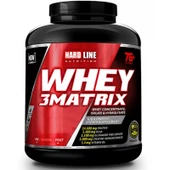 Hardline Nutrition Whey 3 Matrix Limon Cheesecake Aromalı 2300 gr Protein Tozu thumbnail 1