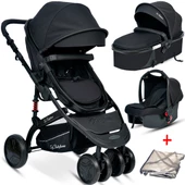 Baby Home Bh-945 Paris Amortisörlü Travel Sistem Bebek Arabası - 2