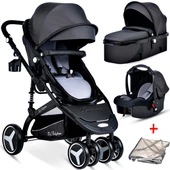 Baby Home Bh-945 Paris Amortisörlü Travel Sistem Bebek Arabası - 5