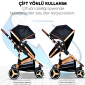 Baby Home Bh-945 Paris Amortisörlü Travel Sistem Bebek Arabası - 8