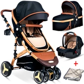 Baby Home Bh-945 Paris Amortisörlü Travel Sistem Bebek Arabası - 1