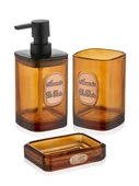 The Mia Globe Banyo Seti 3 Parça Amber 330 ml BNY0029 - 1