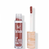 Mst Cosmetic Farfasha Lip Gloss Matte Fırçalı Ruj F5 - 1