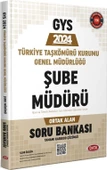 Data Yayınları Türkiye TaşKömürü Kurumu Genel Müdürlüğü Şube Müdürü Ortak Alan Soru Bankası - 2