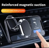 Ayarlanabilir Araç Ve Masa Üstü Telefon Tutucu Siyah - 2