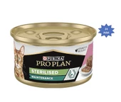 Pro Plan Sterilised Ton Balıklı ve Somonlu 85 gr 24'lü Kısırlaştırılmış Yetişkin Konserve Kedi Maması thumbnail 1