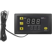 220V AC Dijital sıcaklık kontrol cihazı LED Ekran Termostat W3230 - 2