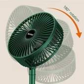 F-06 Taşınabilir Şarjlı Fan 3 Kademeli Vantilatör Klima Soğutucu Fan - 3