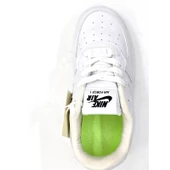 Nike Air Force Beyaz Beyaz Çocuk Spor Ayakkabı - 3