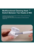CEPCASE    Temizlik Kiti Cleaning Pen 2 Yönlü Fırçalı Temizleme Aparatı Tüm Cihaz Modelleri Ile - 5