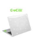 CEPCASE    Macbook Pro 14.2" 2023 M2 A2779 Kılıf Diamond Pırıltılı Kapak Ekran Koruma Klavye Koruma - 5