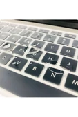 CEPCASE    Macbook 13.3' Air A1932 Klavye Koruyucu Türkçe Q Klavye Buzlu Şeffaf Silikon Ped Macpad - 3