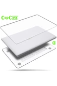 CEPCASE    Macbook Pro 14.2" 2023 M2 A2779  uyumlu Kılıf Kristal Şeffaf Koruyucu Kapak + Ekran Koruma Filmi - 6