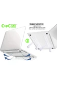 CEPCASE    Macbook Pro 14.2" 2023 M2 A2779  uyumlu Kılıf Kristal Şeffaf Koruyucu Kapak + Ekran Koruma Filmi - 4