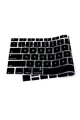 CEPCASE    Apple Macbook Pro 14.2' 2023 M2 A2779 Klavye Koruyucu Türkçe Q Klavye Silikon Ped Macpad - 5