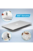 CEPCASE    Macbook Pro 14.2" 2023 M2 A2779 Kılıf Şeffaf Koruyucu Kapak Ekran Koruma Filmi - 7