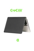 CEPCASE    Macbook Pro 14.2" 2023 M2 A2779 Kılıf Hava Kanallı Karbon Fiber Tasarım Koruyucu Kapak - 4