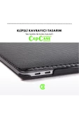 CEPCASE    Macbook Pro 13.3" 2021 M1 Kılıf A2338/a1706/a1708/a1989 Kılıf Karbon Fiber Tasarım Kapak - 7