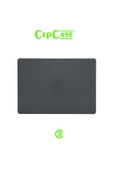 CEPCASE    Macbook 13.6' Air 2022 M2 A2681 Kılıf Hava Kanallı 360 Derece Karbon Fiber Tasarım Kapak - 5