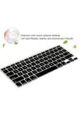 CEPCASE    Macbook 13.6' Air 2022 M2 A2681 Kılıf Diamond Pırıltı Şeffaf Kapak Ekran Koruma Klavye Koruma - 7