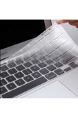 CEPCASE    Macbook 13.3' Pro 2020 A2251 Klavye Koruyucu Türkçe Q Klavye Şeffaf Silikon Ped Macpad - 1