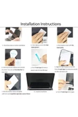 CEPCASE    Macbook 13.6' Air 2022 M2 A2681 Ekran Koruyucu 2 Adet Ince Kırılmaz Nano Cam Tam Uyum - 4