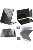 CEPCASE    Macbook Pro 16.2'' 2021 A2485 Kılıf Kristal Şeffaf Kapak Ekran Koruma Klavye Koruma Set - 6
