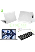 CEPCASE    Macbook Pro 13.3' 2022 M2 A2686 Kılıf Diamond Pırıltılı Kapak Ekran Koruma Klavye Koruma Set - 1