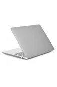 CEPCASE    Macbook Pro 13.3' 2022 M2 A2686 Kılıf Hava Kanallı 360 Derece Mat Şeffaf Tasarım - 1