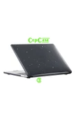 CEPCASE    Apple Macbook Air 13.3 M1 2021 Kılıf A1932/a2179/a2337 Hava Kanallı Diamond Pırıltılı Koruyucu Kapak - 4