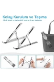 CEPCASE    Laptop Stand Macbook Notebook Katlanabilir Taşınabilir Metal Standı - 4