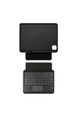 CEPCASE    iPad Pro 11 2018 Bluetooh Klavyeli Touch Pad Standlı Tablet Kılıfı Border Keyboard - 1