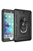 CEPCASE    Ipad Mini 4 Kılıf Zırhlı Yüzüklü Standlı Magnetik Sağlam Koruma - 1