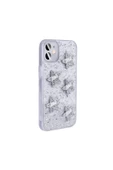 CEPCASE    Apple iPhone 11 Kılıf Happy Love Simli Airbagli Işıltılı  Tam Kalıp Silikon Kapak - 6