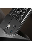 CEPCASE    İnfinix Zero 30 4G Kılıf Standlı Magnet Mıknatıslı Yüzük Sürgülü Kamera Armored Zırhlı Kapak thumbnail 3